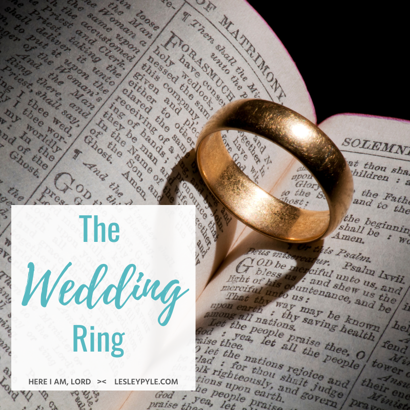 The Wedding Ring | Lesley Pyle